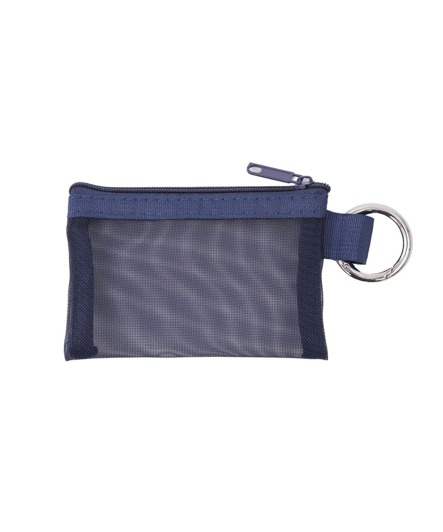 カラビナ付きメッシュポーチ