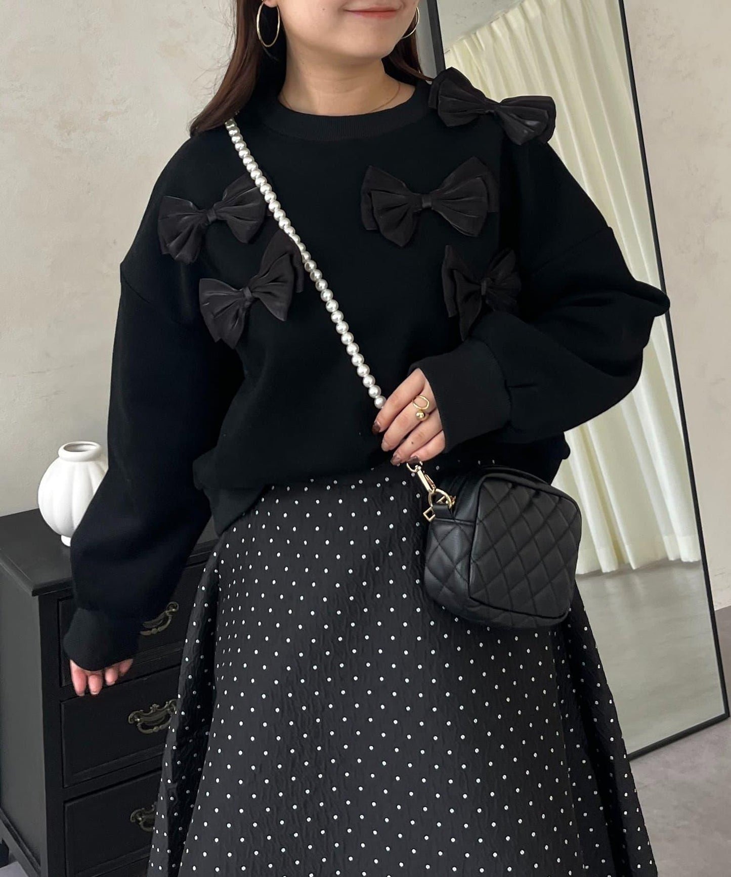 隨機蝴蝶結加絨衛衣