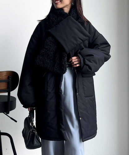 仿羊毛羽絨服