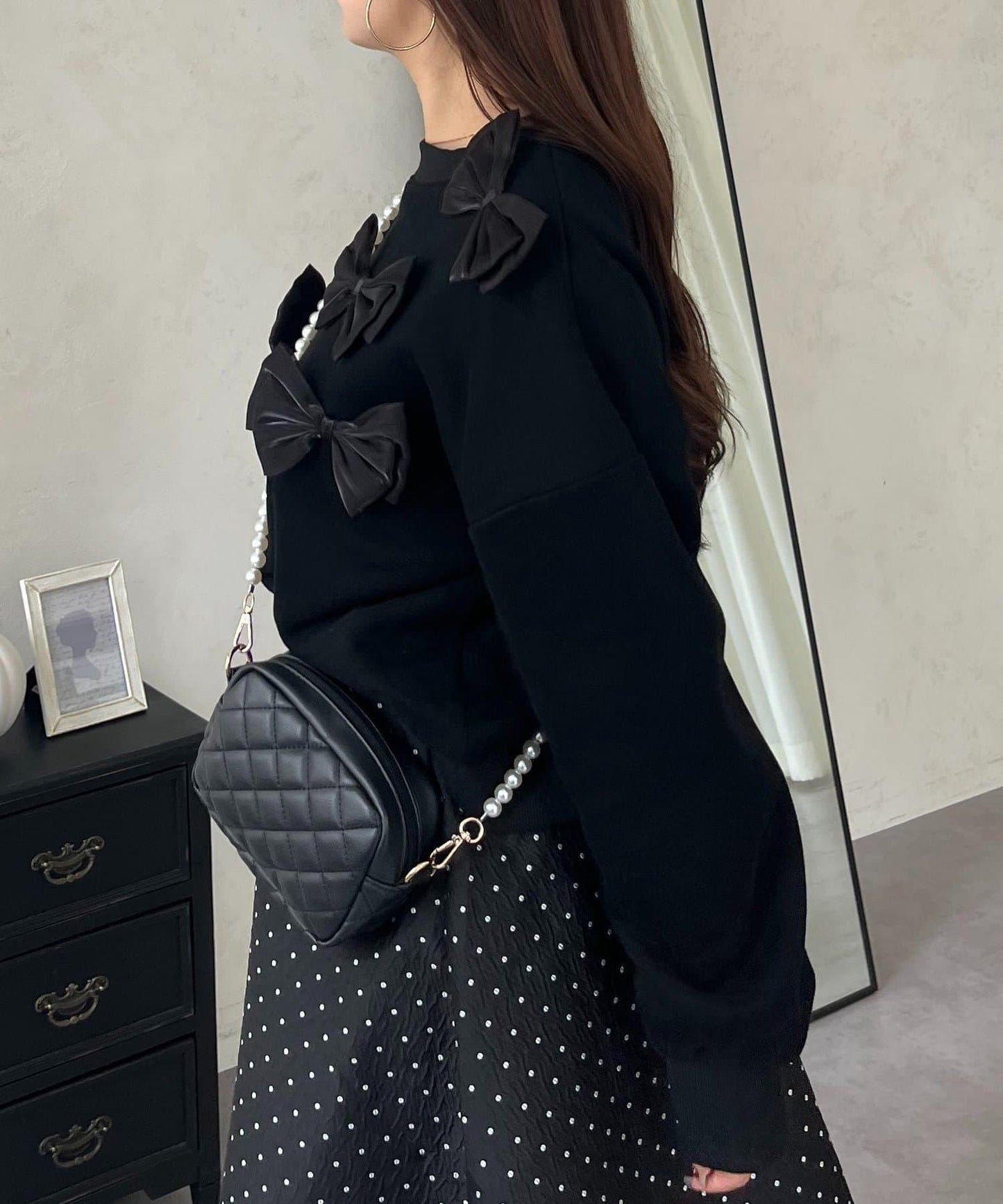 隨機蝴蝶結加絨衛衣