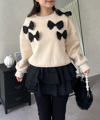 隨機蝴蝶結加絨衛衣