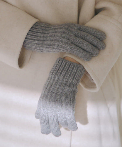 スマホ対応ニット手袋