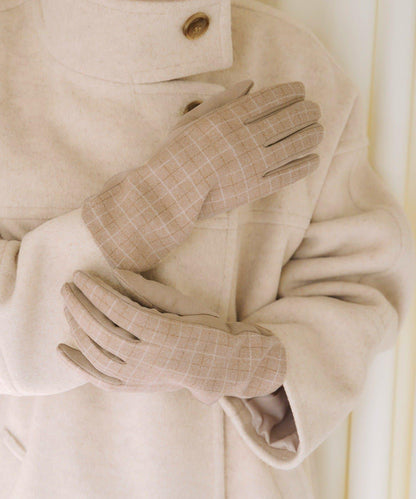 スマホ対応チェックグローブ