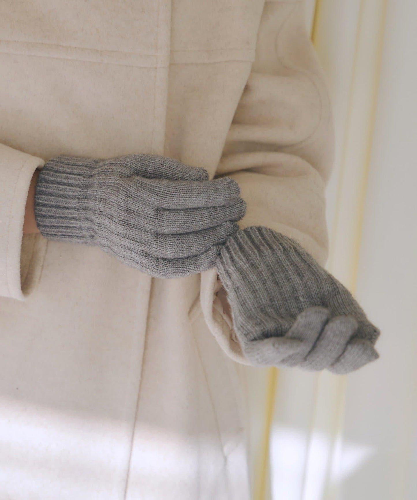 スマホ対応ニット手袋