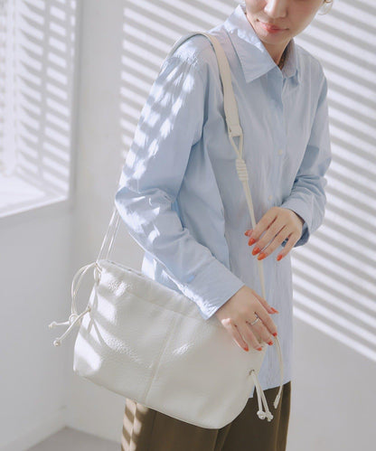 ドローストリングショルダーバッグ