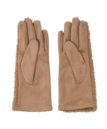 スマホ対応プードルボアグローブ