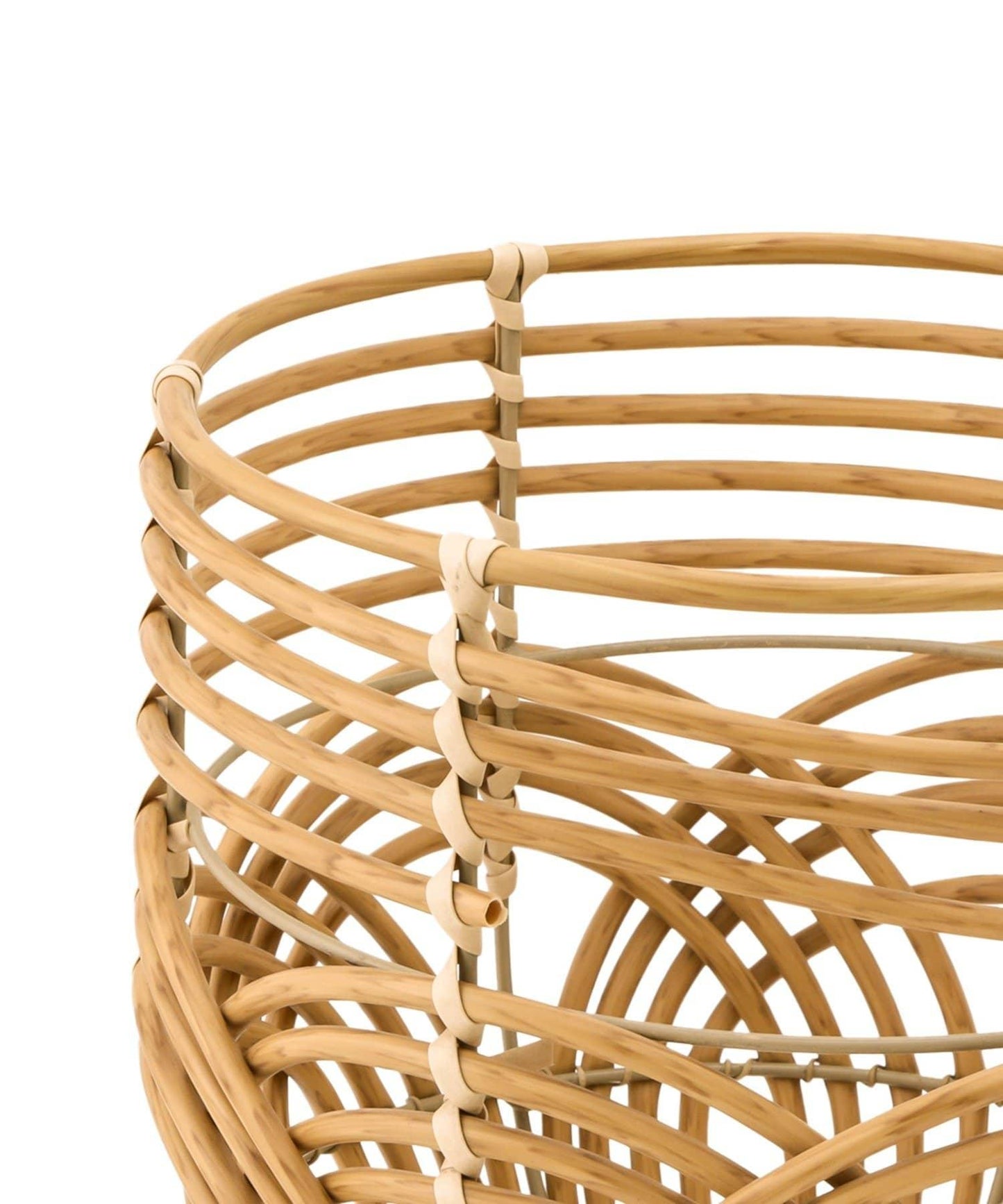 《WEB限定商品》脚付きPPラタンポットスタンド:S