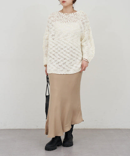 不對稱下襬美人魚裙