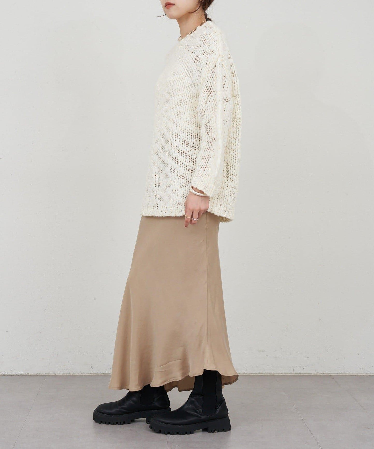 不對稱下襬美人魚裙