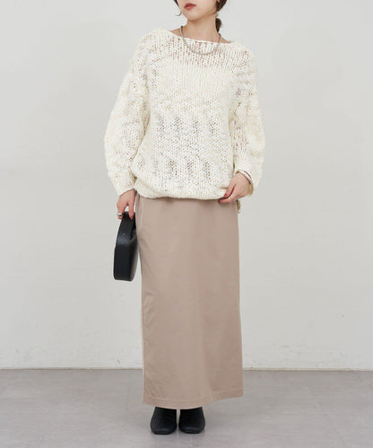 質感針織套頭衫