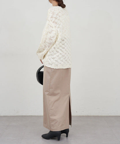 質感針織套頭衫