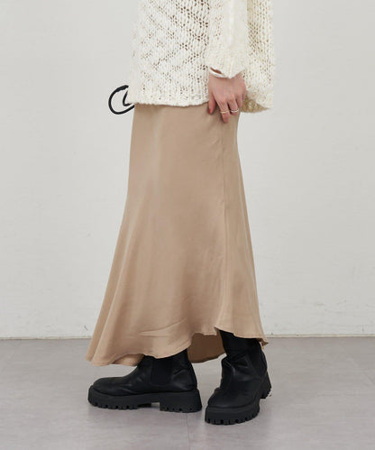 不對稱下襬美人魚裙