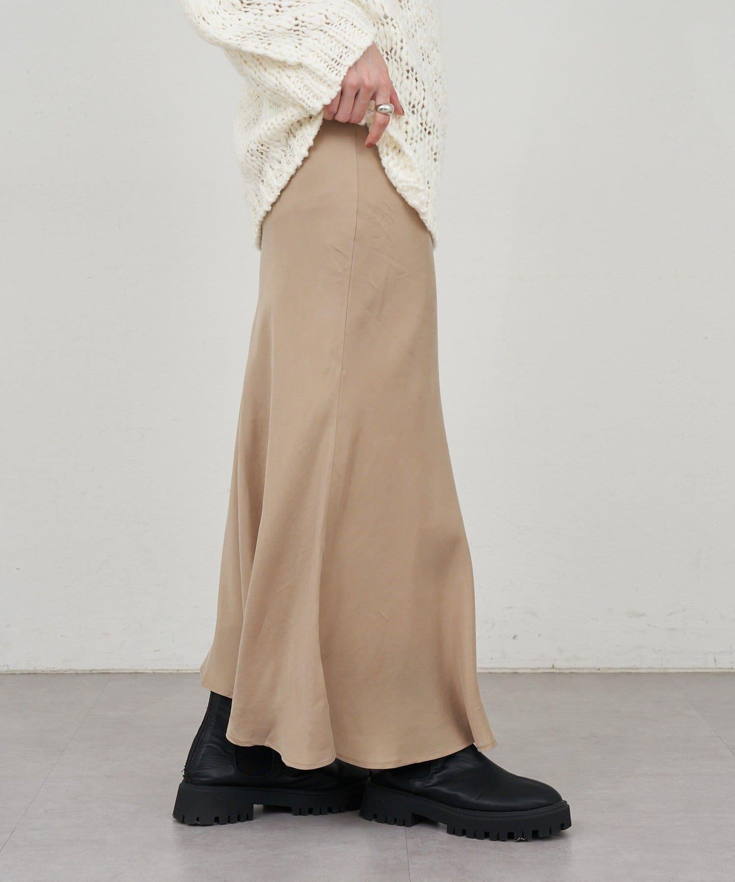 不對稱下襬美人魚裙