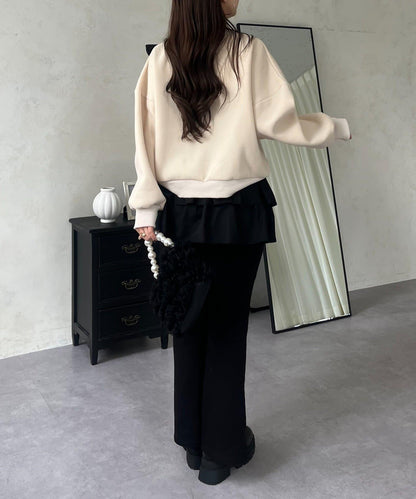 隨機蝴蝶結加絨衛衣