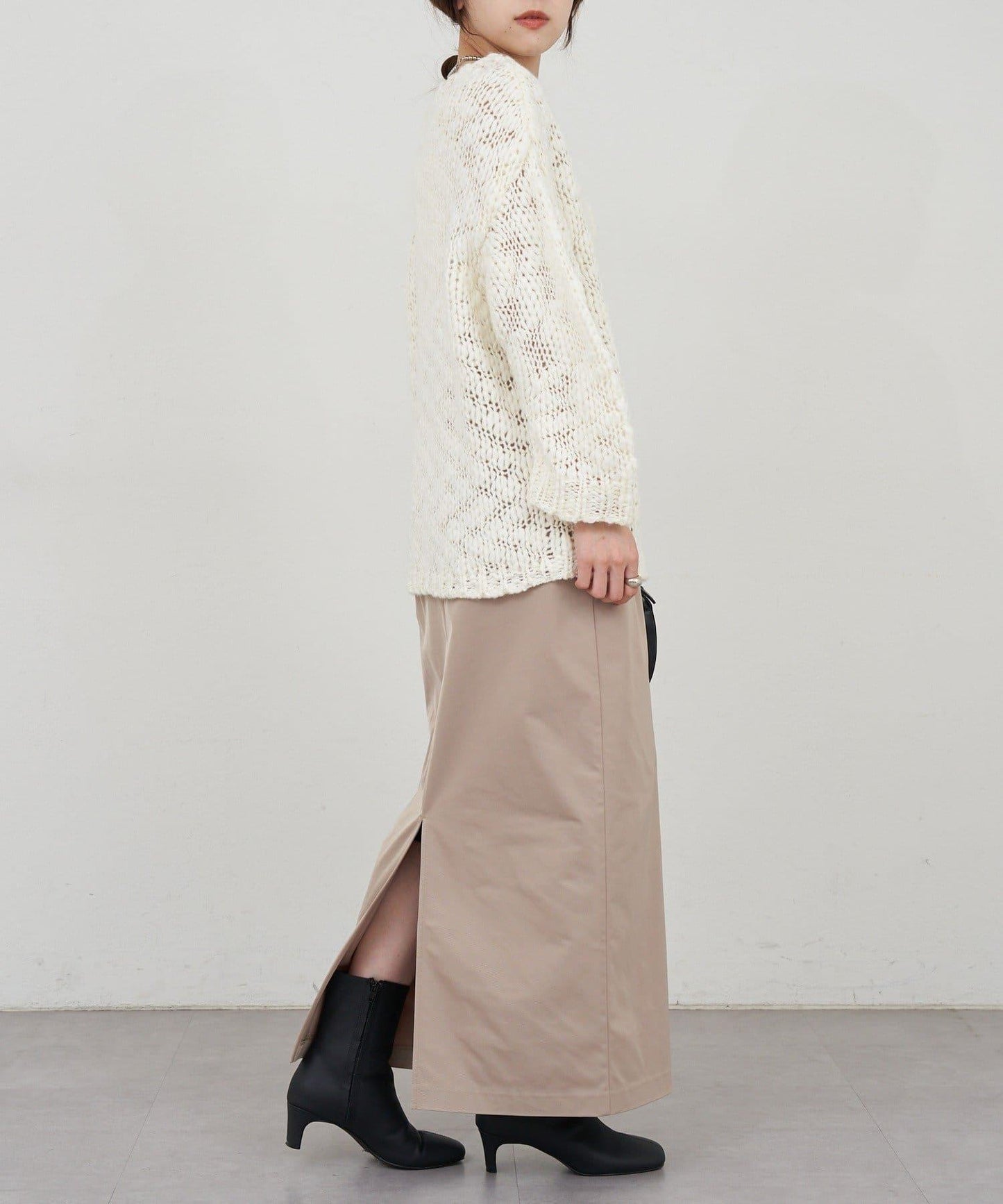 質感針織套頭衫