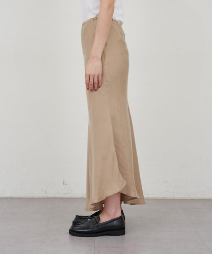 不對稱下襬美人魚裙