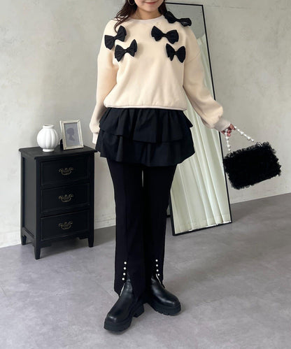 隨機蝴蝶結加絨衛衣