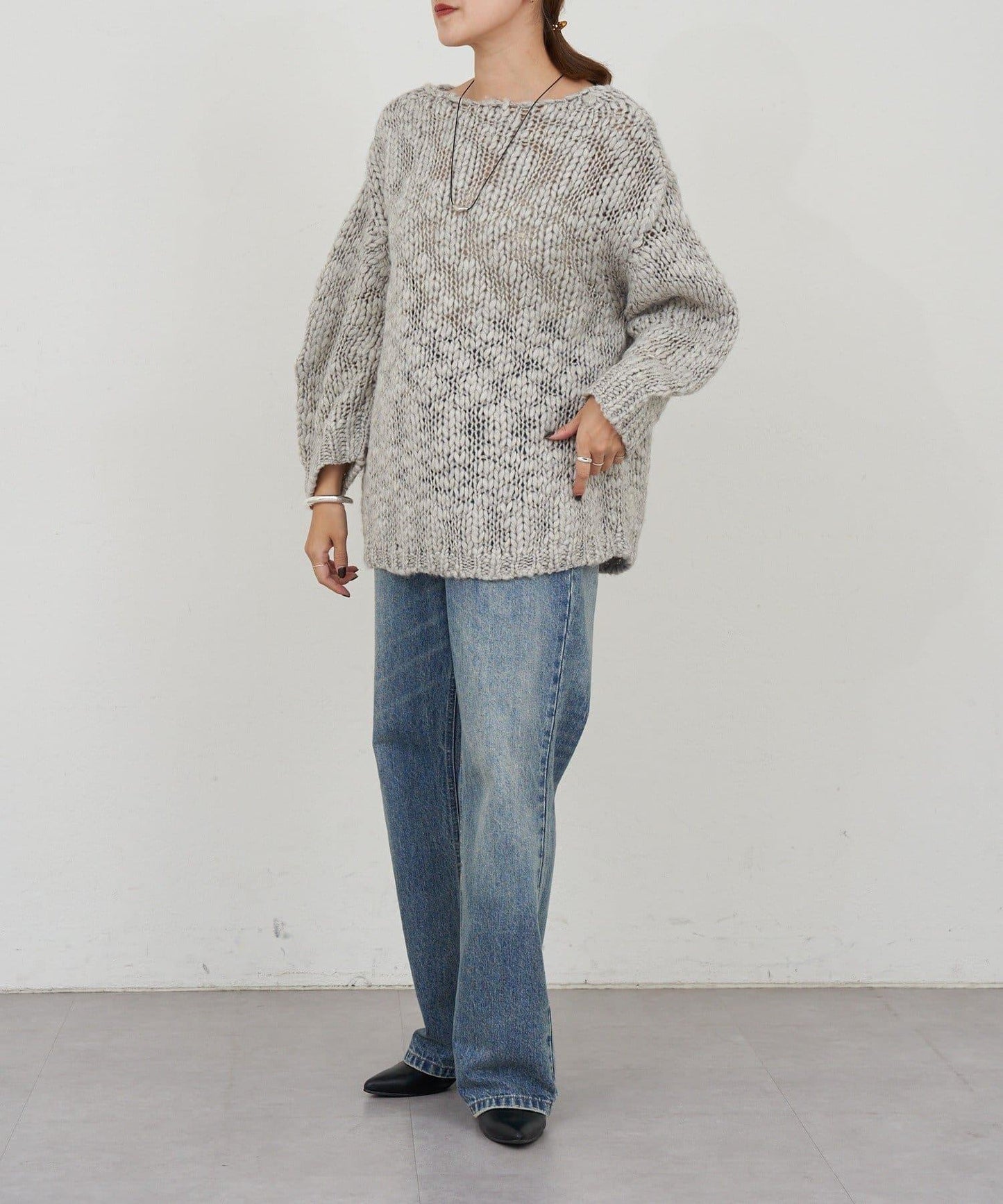 質感針織套頭衫