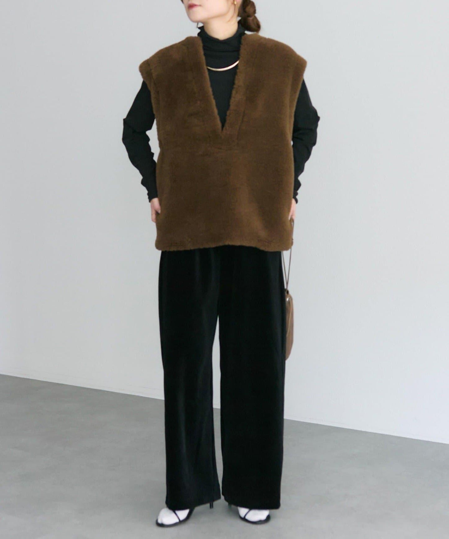 再生羊羔絨馬甲