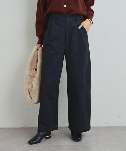 日常百搭加絨牛仔褲