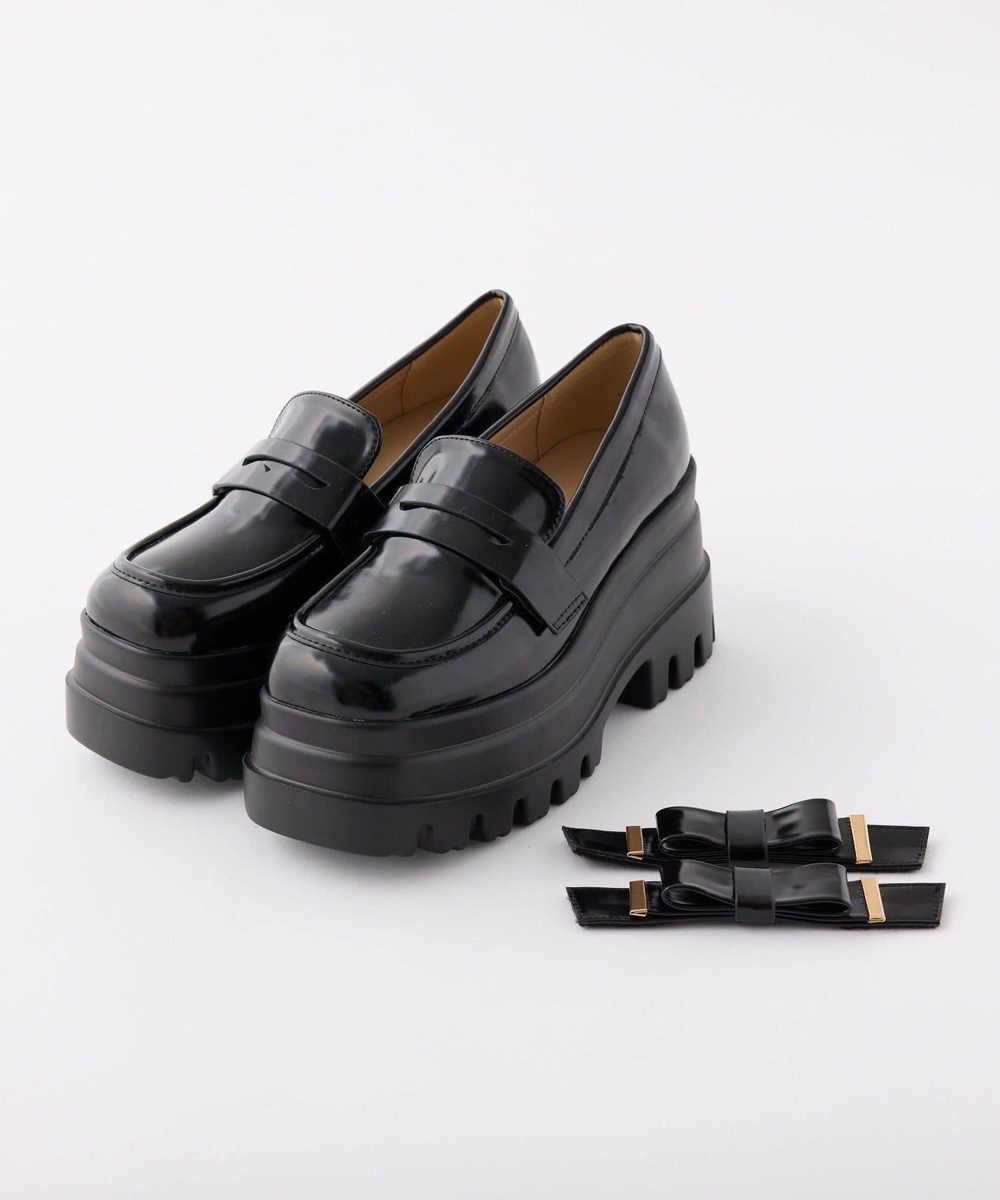 【one after another】2層厚底樂福鞋