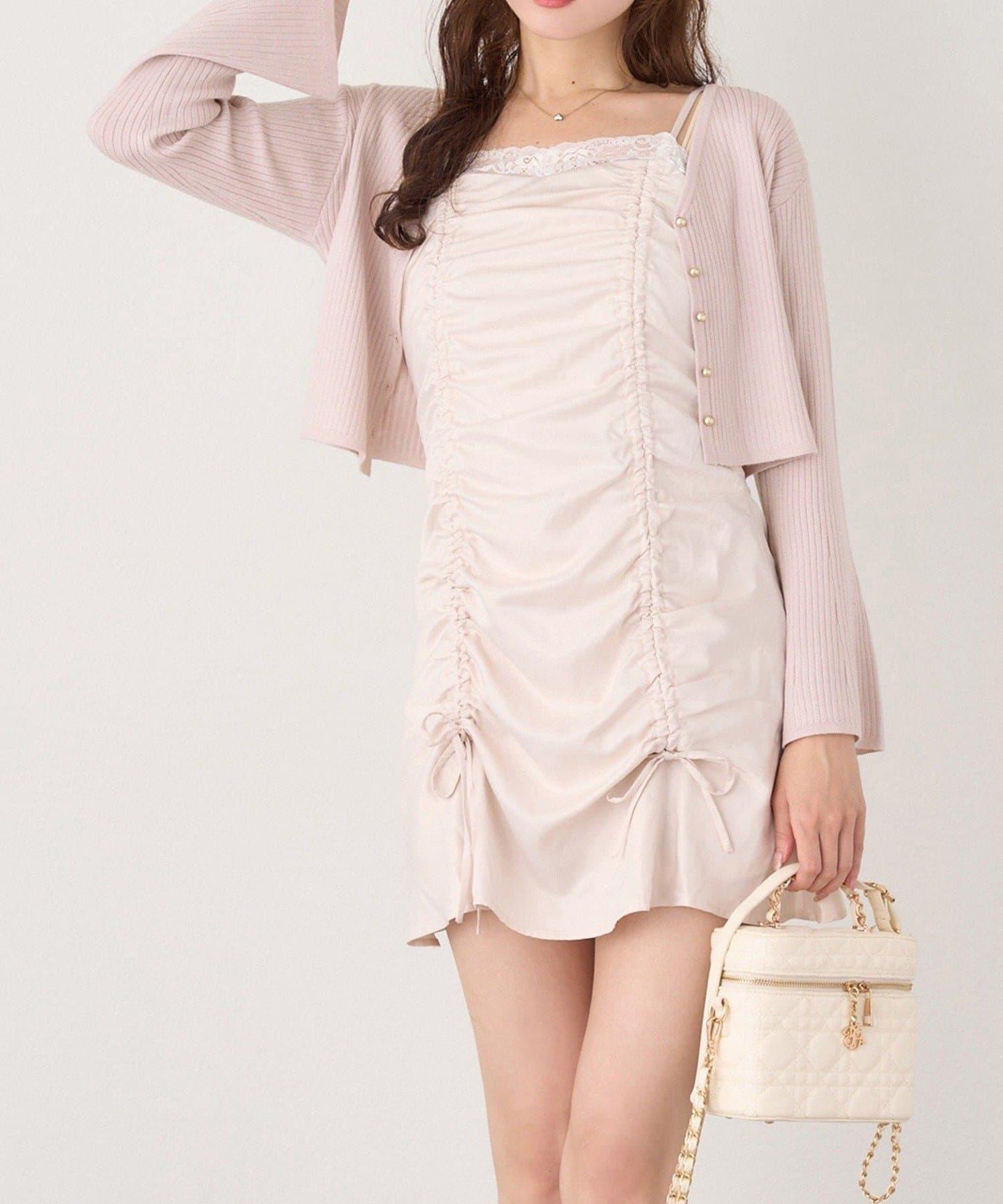 【one after another】抽繩長款上衣