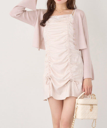 【one after another】抽繩長款上衣