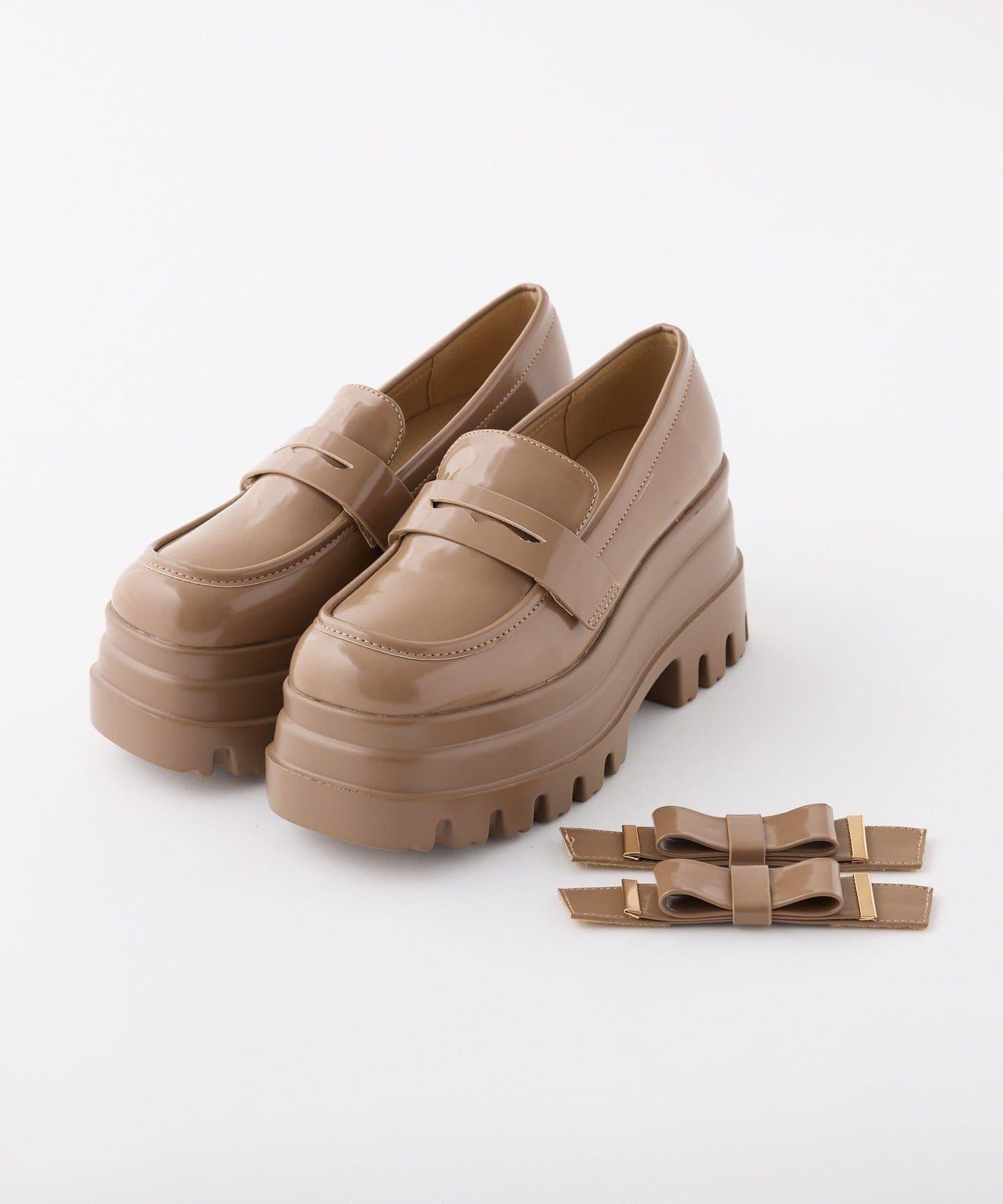 【one after another】2層厚底樂福鞋