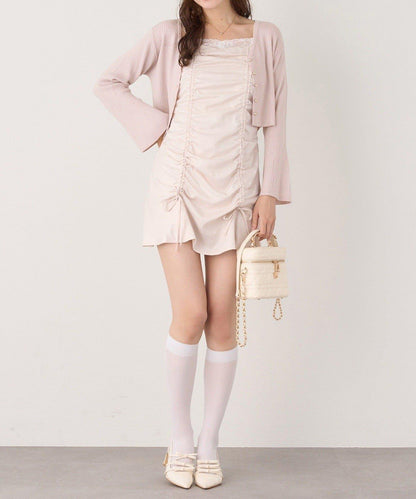 【one after another】抽繩長款上衣