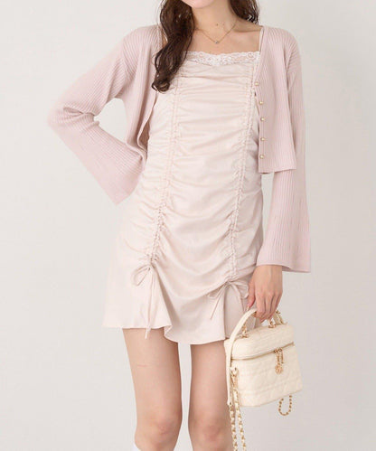 【one after another】抽繩長款上衣