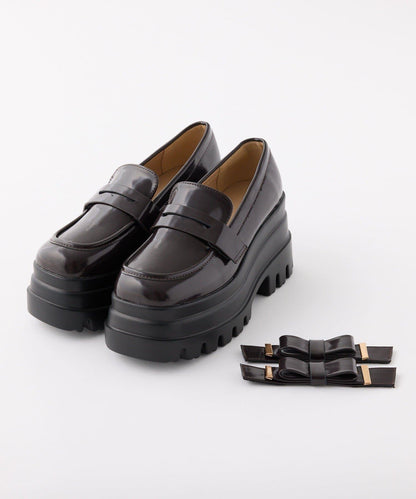 【one after another】2層厚底樂福鞋