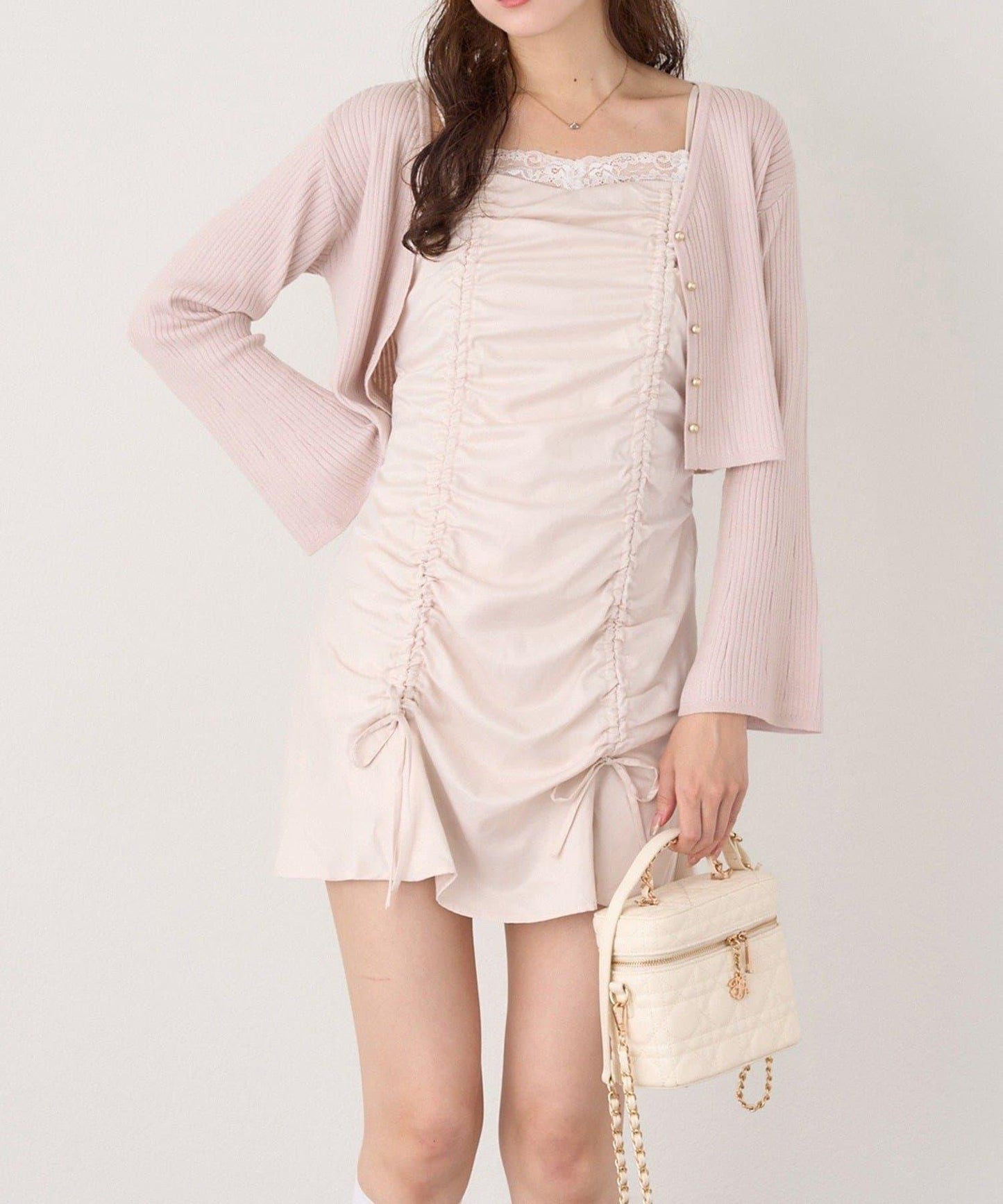 【one after another】抽繩長款上衣