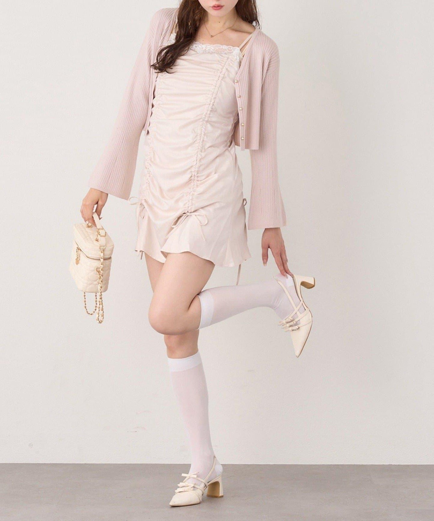 【one after another】抽繩長款上衣