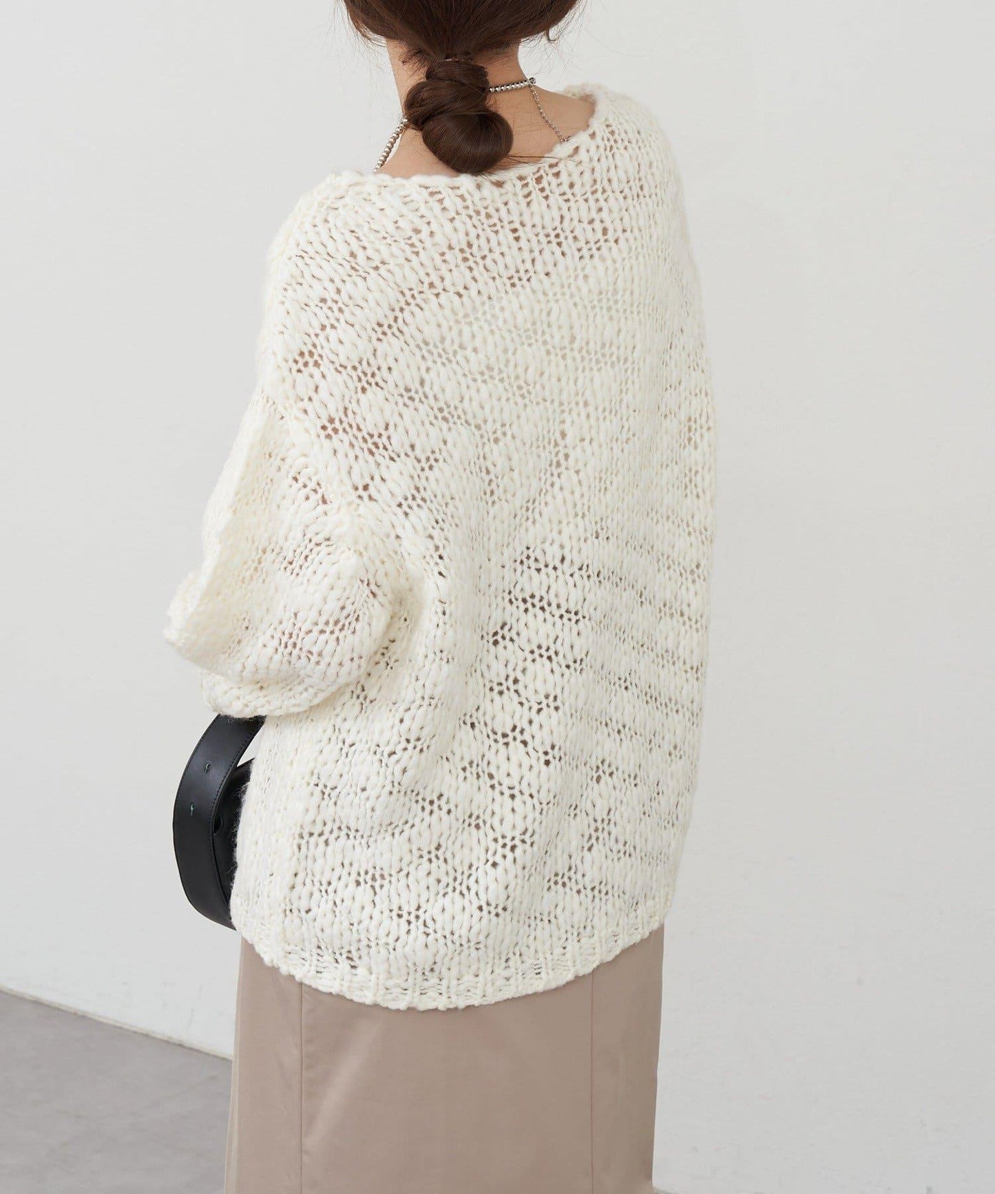 質感針織套頭衫