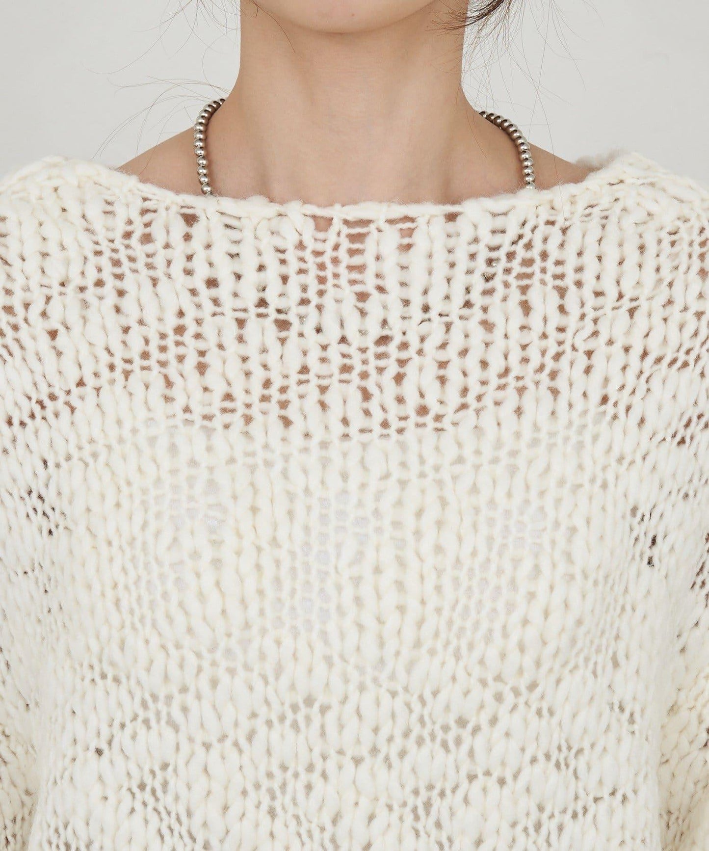 質感針織套頭衫