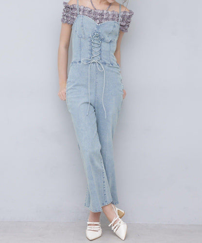 Seemi褶皺吊帶背心