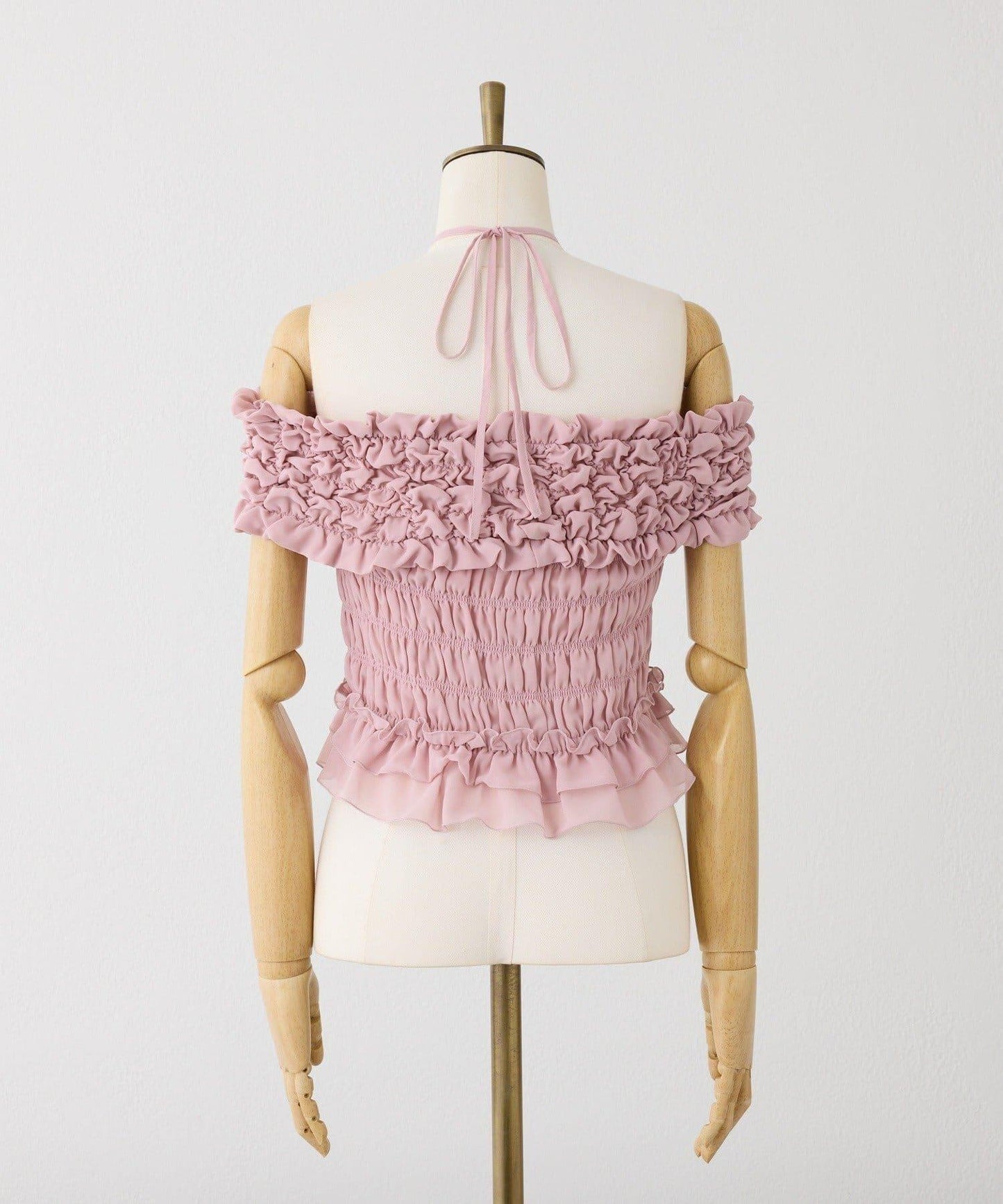 Seemi褶皺吊帶背心