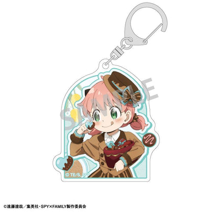 《間諜過家家》 隨機款亞克力鑰匙扣／美食主題 【BOX／6個裝】