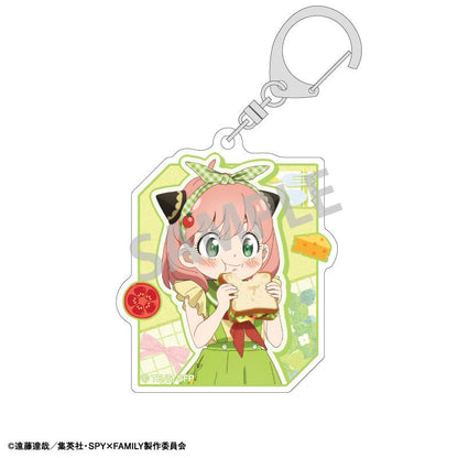 《間諜過家家》 隨機款亞克力鑰匙扣／美食主題 【BOX／6個裝】