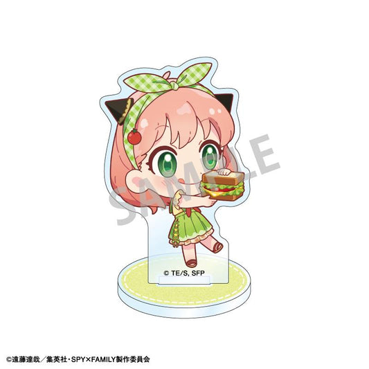 《間諜過家家》迷你亞克力立牌 三明治/食物 手繪款