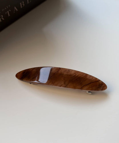 細長橢圓形髮夾