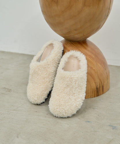羊羔絨懶人鞋