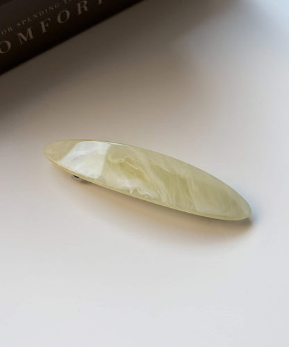 細長橢圓形髮夾