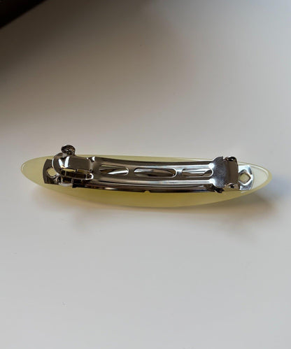 細長橢圓形髮夾