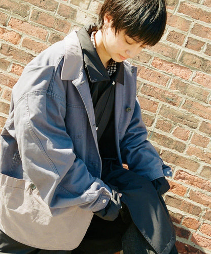 水洗可雙面穿狩獵夾克