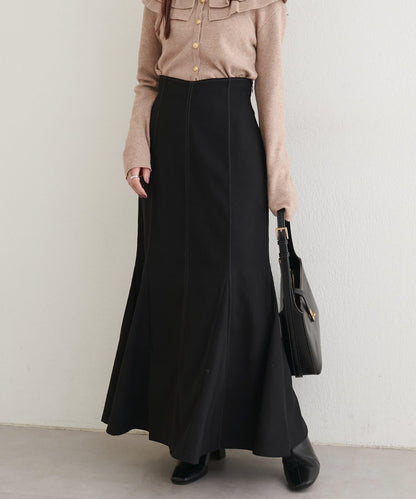 愛心高腰加絨美人魚裙