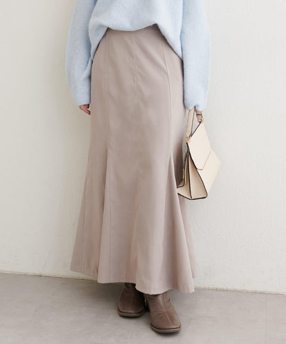 愛心高腰加絨美人魚裙