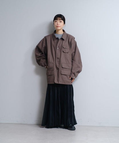 水洗可雙面穿狩獵夾克