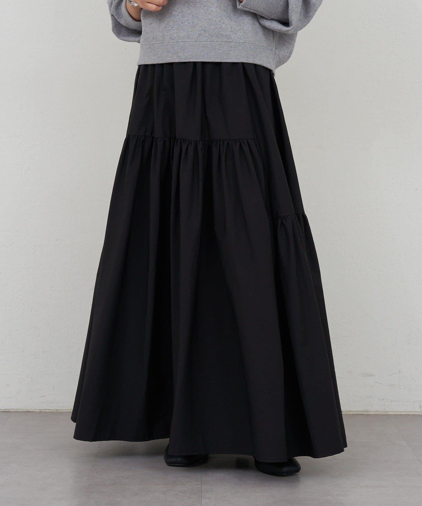 塔夫綢蓬鬆半身裙