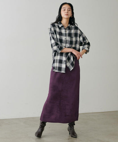 柔軟蓬鬆迷你羽毛針織半身裙